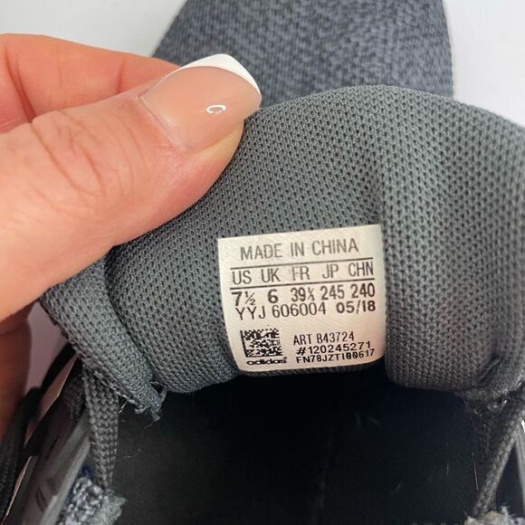 Adidas| Ortholite Float| Womans| Grey and white| Fabric| Rubber sole - Picture 7 of 10